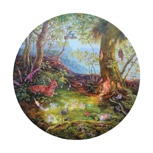 SALE - Bambi in the Woods I print, A2 square 420 x 420mm