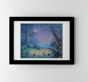 Moonlit Gathering print