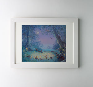 Moonlit Gathering print