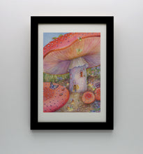 Load image into Gallery viewer, Mushroom Village print