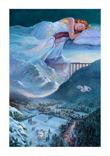 SALE - Snow Maiden print, A2