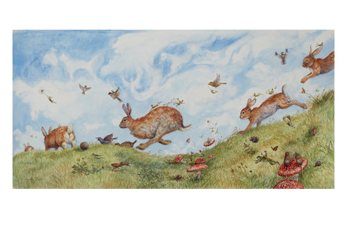 SALE - The Race print, A2