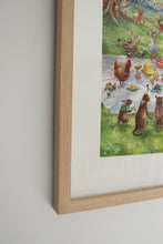 Load image into Gallery viewer, Original &#39;The Picnic&#39; collaboration piece between Josephine Davis and Olivia Bezett