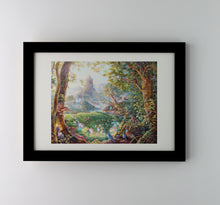 Load image into Gallery viewer, First Light In The Fairy Kingdom print