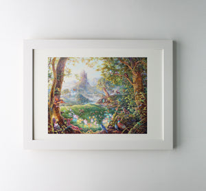 First Light In The Fairy Kingdom print