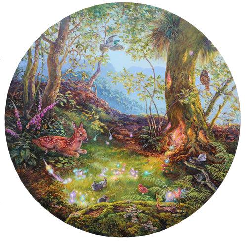 Original - Bambi In The Woods I - SOLD