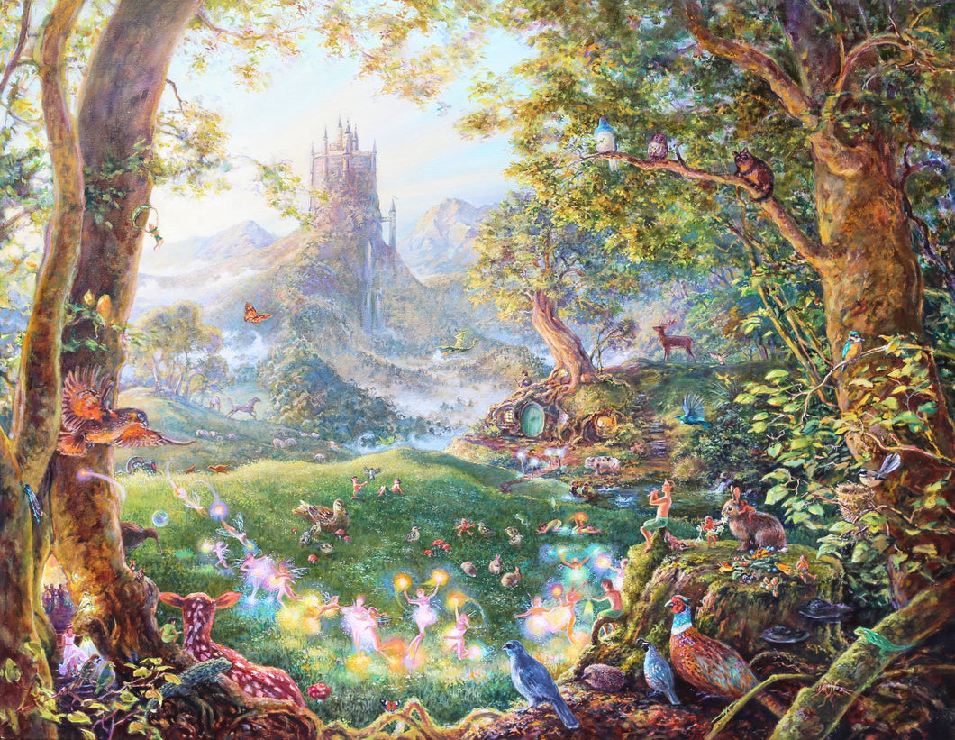 Original - First Light In The Fairy Kingdom - SOLD