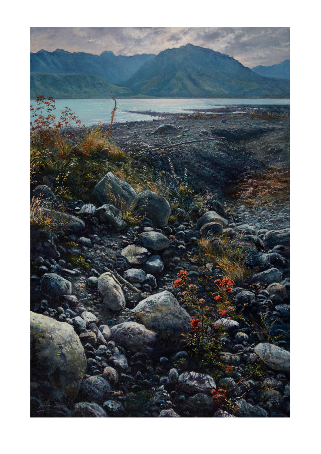 Pukaki, A Hidden World print